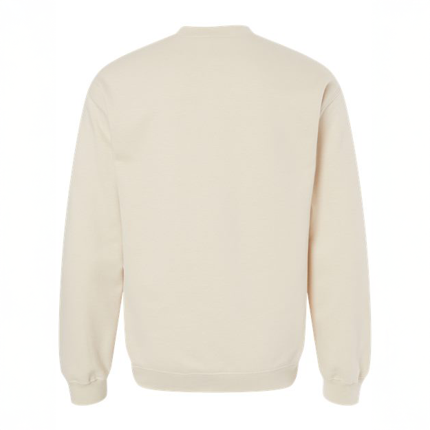 beige sweatshirt back