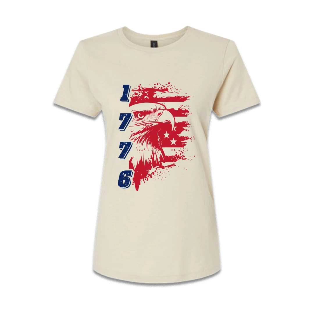 Women's Beige T-Shirt — Independence Year