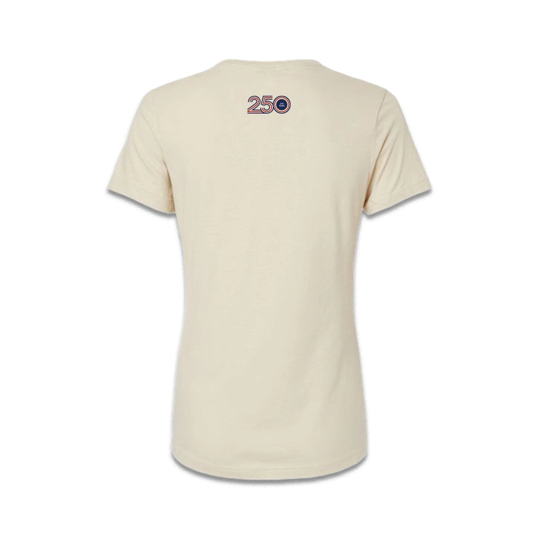beige tshirt back