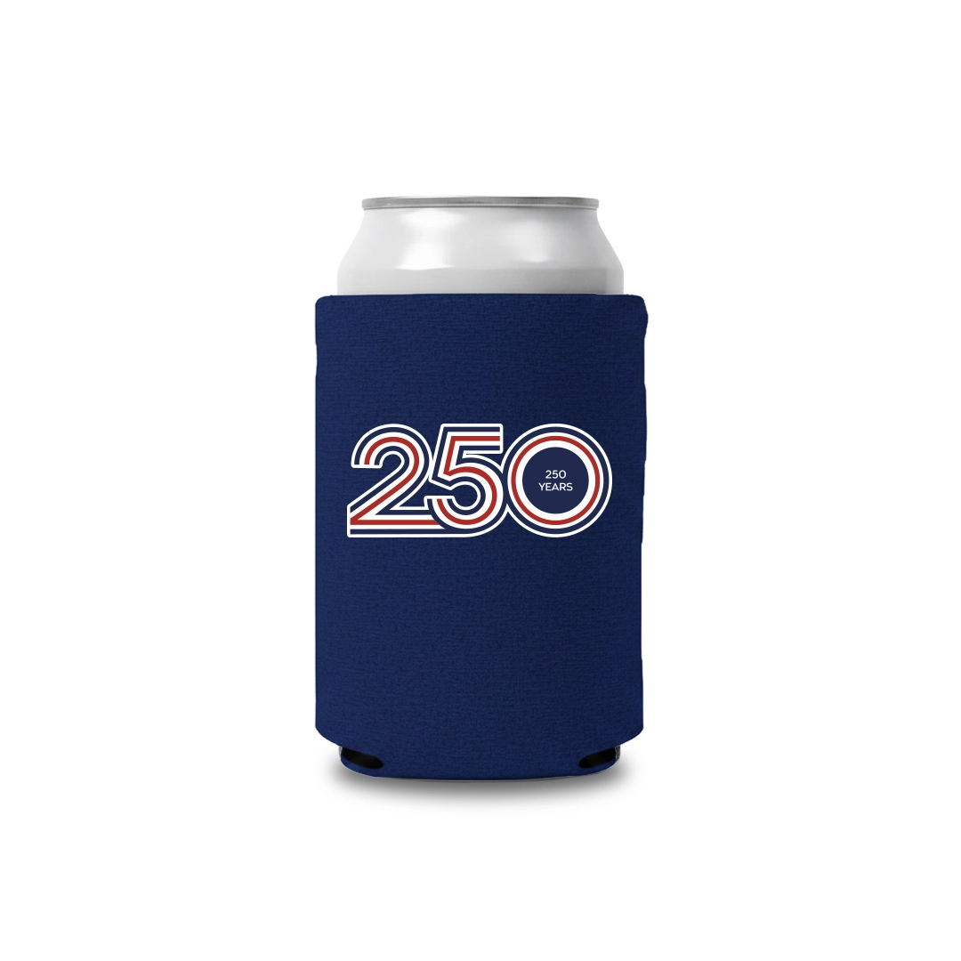 blue can holder