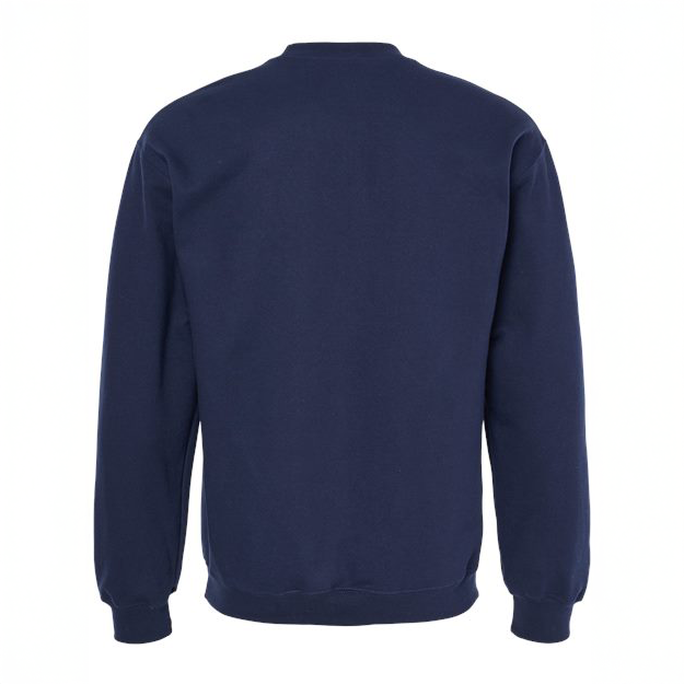 blue sweatshirt back