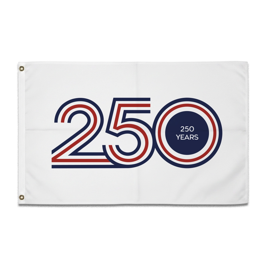 Flag 250 Years of Freedom