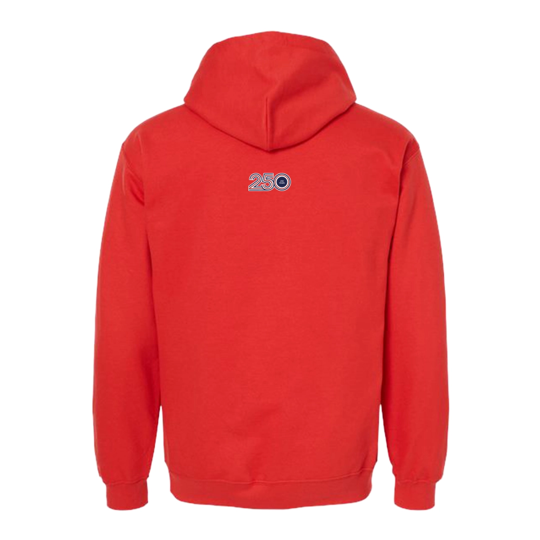 hoodies red back