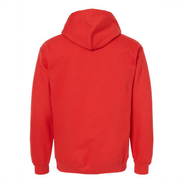 red hoodie